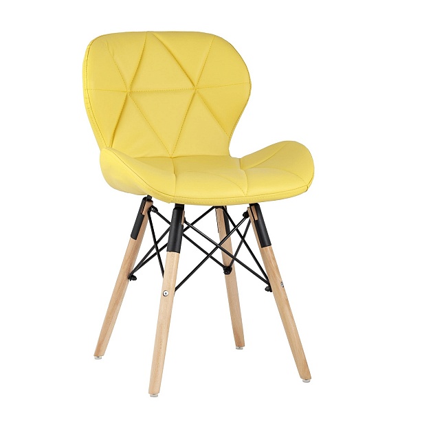 Кухонный стул Stool Group Бон экокожа желтый DC-19122601 yellow изображение 1 Кухонный стул Stool Group Бон экокожа желтый DC-19122601 yellow Фото № 1