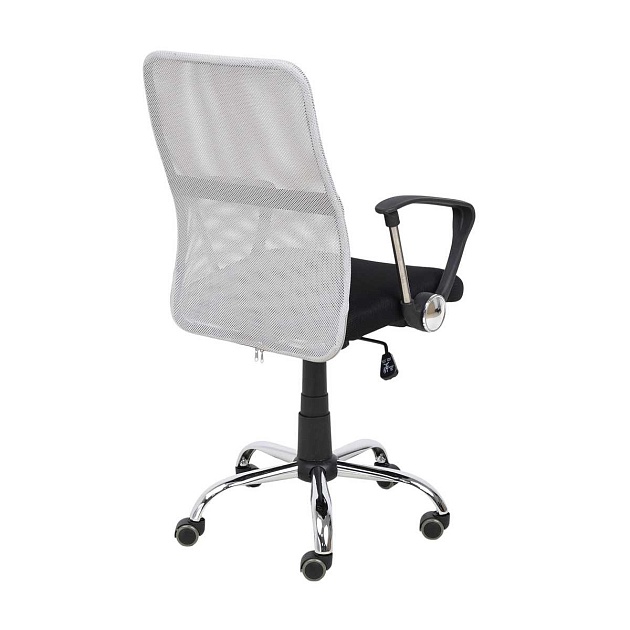 Офисное кресло AksHome Gamma серый + черный, сетка + ткань 84769 изображение 9 Офисное кресло AksHome Gamma серый + черный, сетка + ткань 84769 Фото № 9