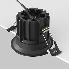 Встраиваемый светодиодный светильник Maytoni Technical Round DL058-12W2.7K-B 5
