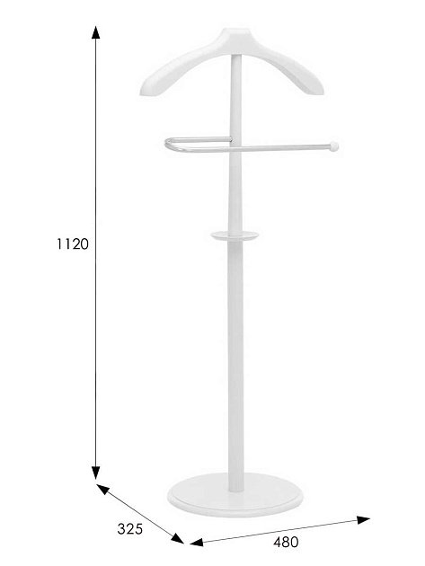 Костюмная вешалка Мебелик В 25Н 005519 Фото № 3