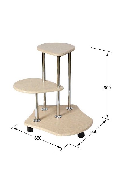 Подставка для цветов Мебелик Двоечка 006297 Фото № 3