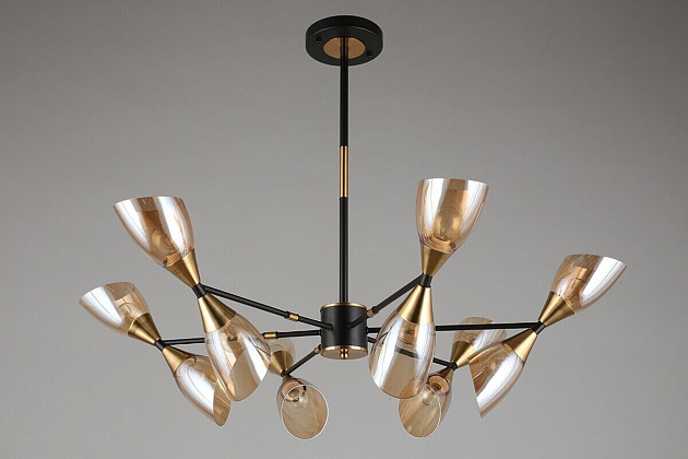 Подвесная люстра Omnilux Onno OML-66807-12 изображение 4 Подвесная люстра Omnilux Onno OML-66807-12 Фото № 4