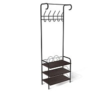 Гардеробная вешалка Sheffilton M-306 черный муар/венге 4030401902 2