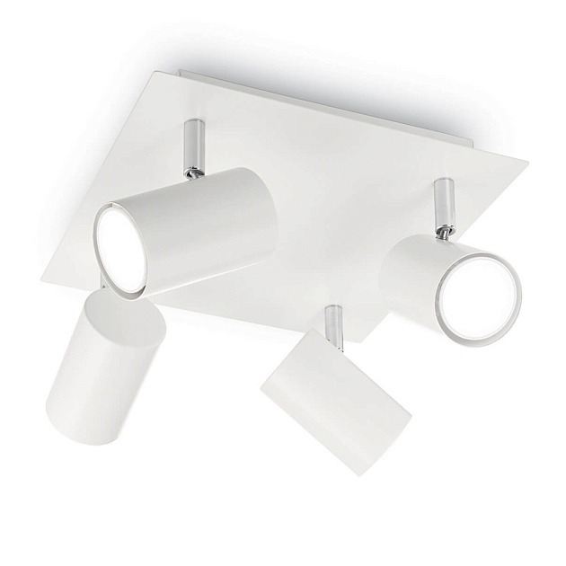 Спот Ideal Lux Spot PL4 Bianco 156774 Фото № 1