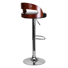 Барный стул AksHome Bruno чёрный, экокожа 31844 5