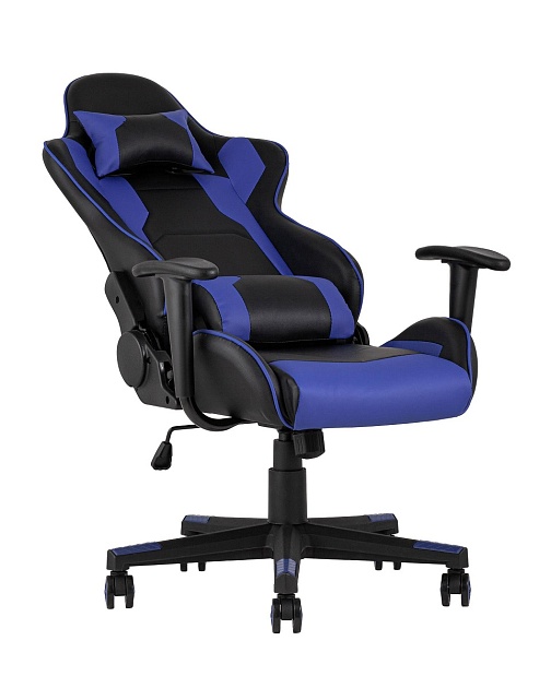 Игровое кресло TopChairs Diablo синее SA-R-4 blue Фото № 6
