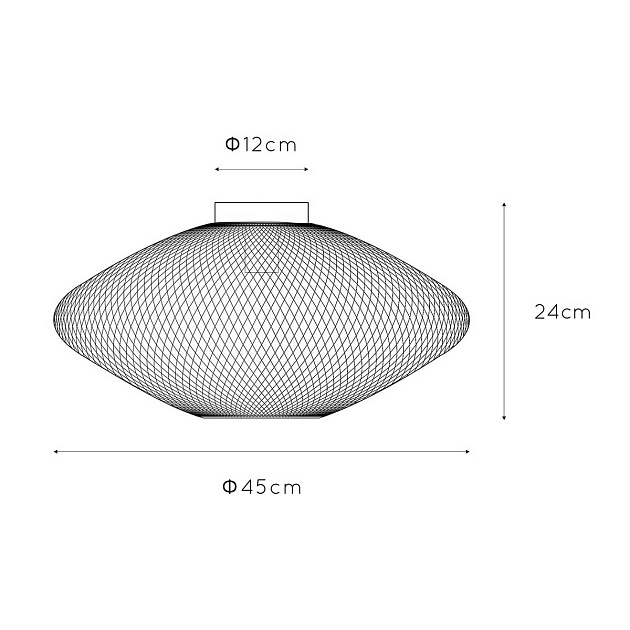Потолочный светильник Lucide Mesh 21123/45/30 Фото № 2