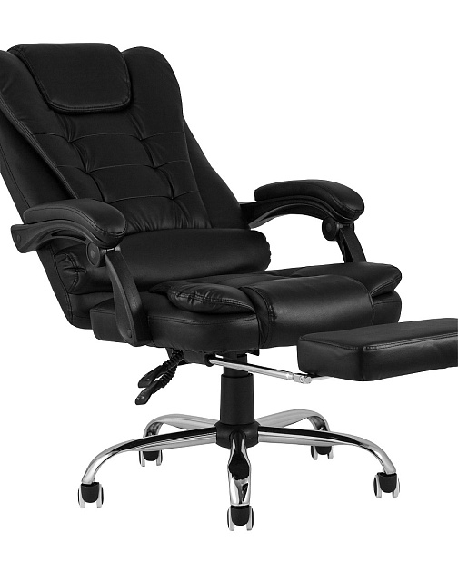 Кресло руководителя TopChairs President черное D-403 black изображение 5 Кресло руководителя TopChairs President черное D-403 black Фото № 5