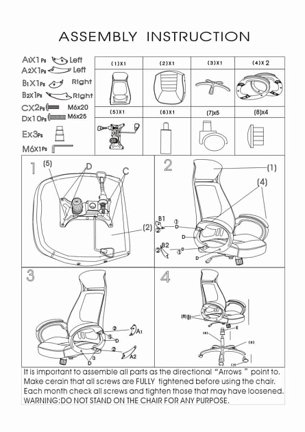 Офисное кресло Woodville Burgos 1714 изображение 2 Офисное кресло Woodville Burgos 1714 Фото № 2