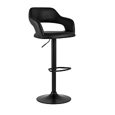 Барный стул Stool Group Рич черный черная ножка PEACHEY BLACK