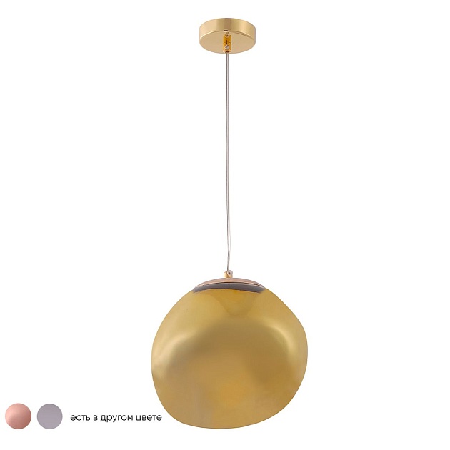 Подвесной светильник Crystal Lux Malaga SP1 D200 Gold Фото № 4