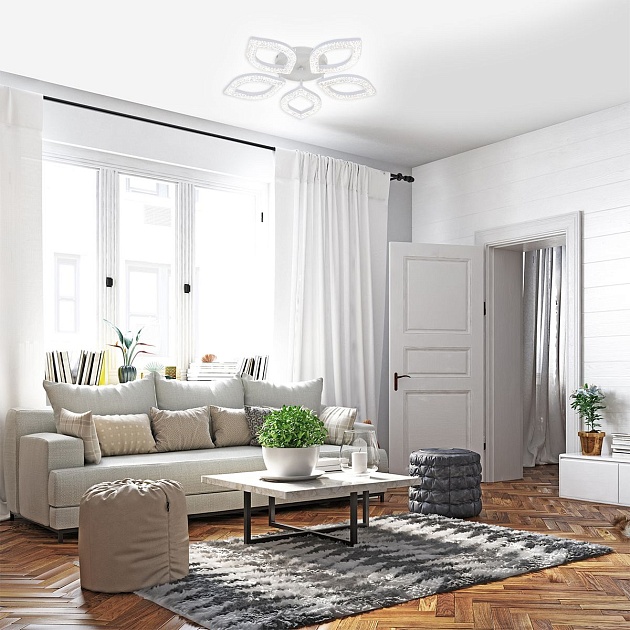 Потолочная светодиодная люстра Escada Aquarius 10289/5LED Фото № 7