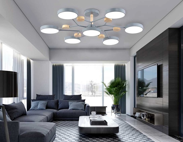 Люстра на штанге Ambrella light COMFORT FL4865 Фото № 2