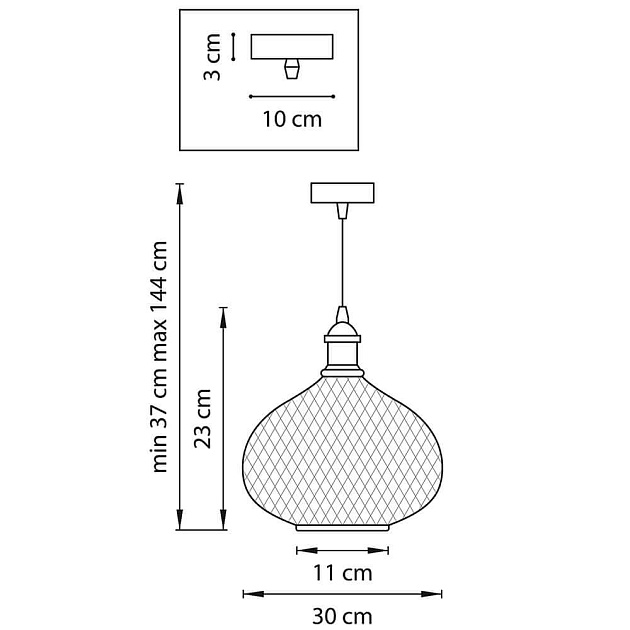 Подвесной светильник Lightstar Genni 798031 Фото № 2