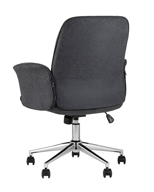 Кресло руководителя Stool Group Simona серый THOMASINA GY702-36 GREY Фото № 5