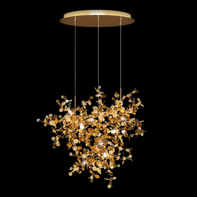 Подвесная люстра Loft IT Spark 10101/3 Gold изображение 3 Подвесная люстра Loft IT Spark 10101/3 Gold Фото № 3