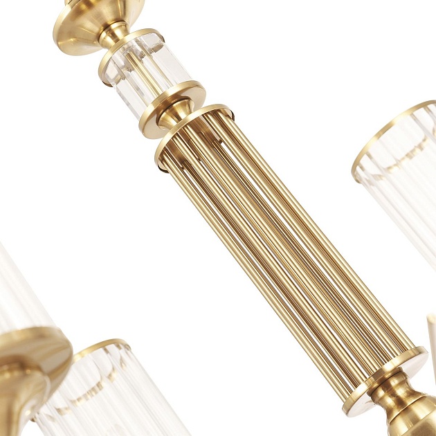 Подвесная люстра Crystal Lux Gloria SP6 Brass Фото № 3