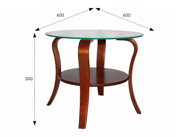 Журнальный стол Мебелик Аннет 000401 Фото № 3