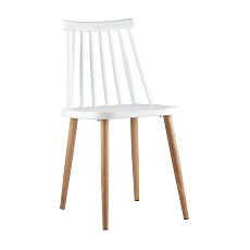 Кухонный стул Stool Group Морган пластиковый белый Y820 white