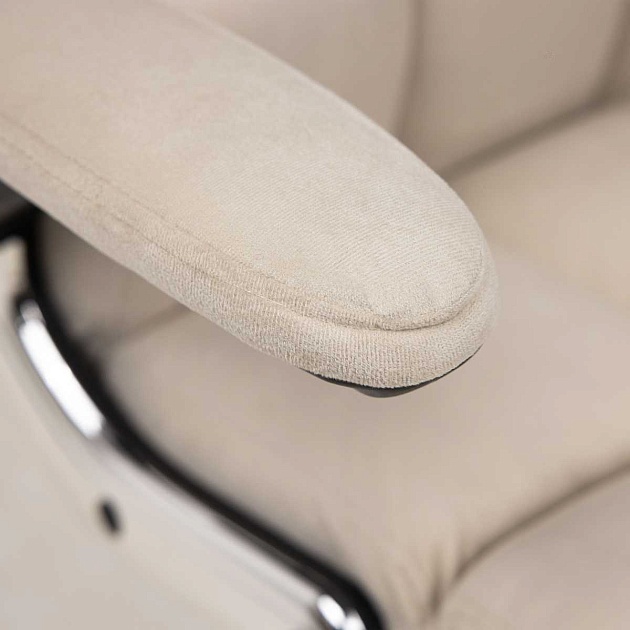 Кресло руководителя AksHome Caesar светло-бежевый, велюр 86354 изображение 7 Кресло руководителя AksHome Caesar светло-бежевый, велюр 86354 Фото № 7