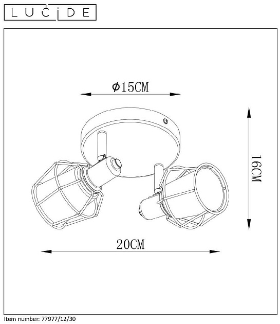 Спот Lucide Nila 77977/12/30 изображение 5 Спот Lucide Nila 77977/12/30 Фото № 5