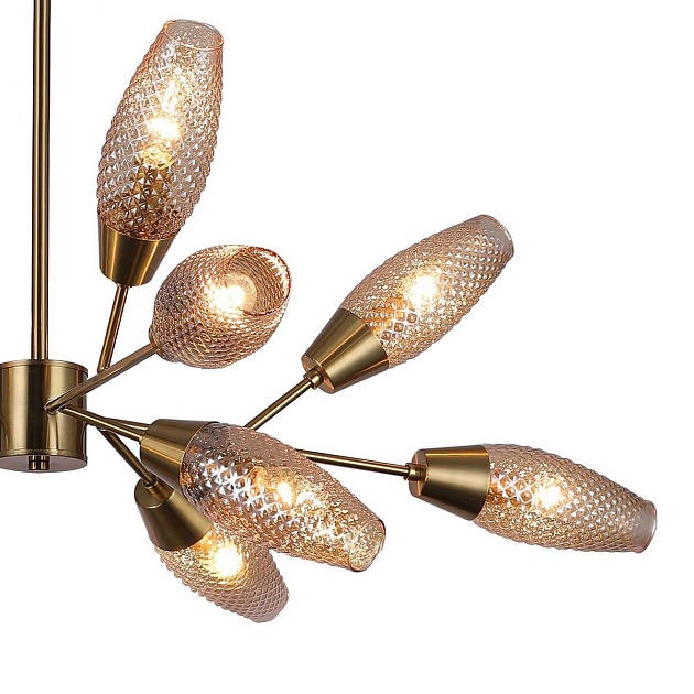 Потолочная люстра Escada Desire 10165/12PL Copper Фото № 3