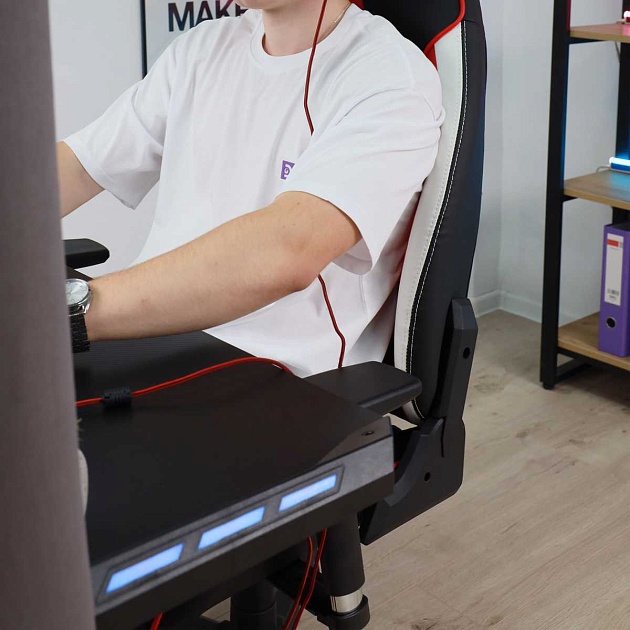 Игровое кресло AksHome Bolid черный, экокожа 80349 изображение 18 Игровое кресло AksHome Bolid черный, экокожа 80349 Фото № 18