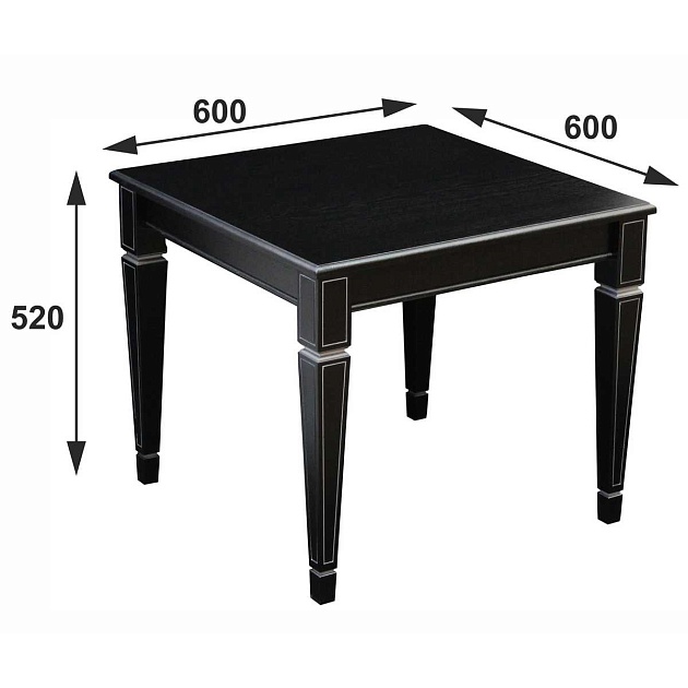 Журнальный стол Мебелик Васко В 82 002109 изображение 3 Журнальный стол Мебелик Васко В 82 002109 Фото № 3