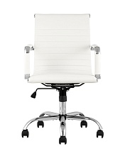 Офисное кресло TopChairs City S белое D-101 white 2