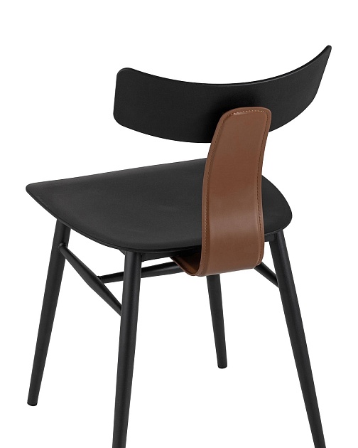 Кухонный стул Stool Group ANT пластиковый черный 8333 black Фото № 5