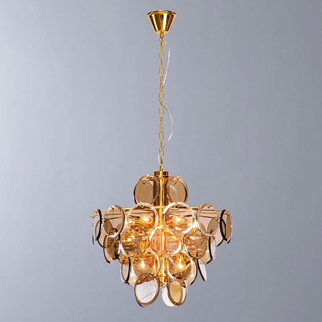 Подвесная люстра Divinare Chloe 7566/01 SP-8 изображение 2 Подвесная люстра Divinare Chloe 7566/01 SP-8 Фото № 2
