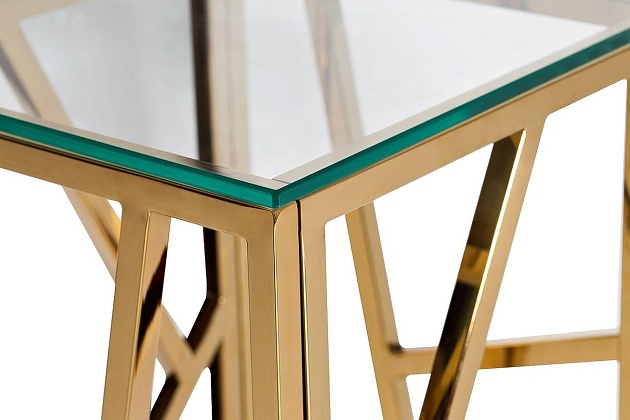 Журнальный стол Garda Decor 47ED-FS015Gold изображение 2 Журнальный стол Garda Decor 47ED-FS015Gold Фото № 2