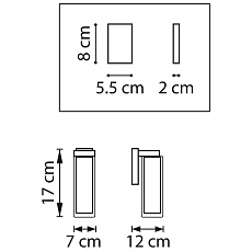 Бра Lightstar Cilino 756617 1