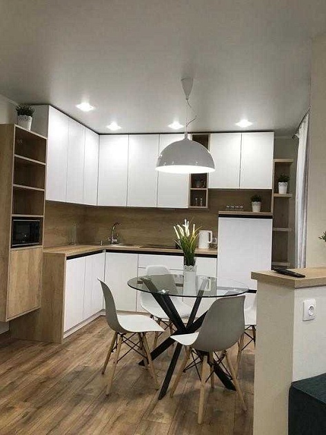 Кухонный стол AksHome Dallas прозрачный, закаленное стекло 59154 Фото № 4