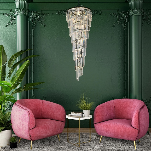 Каскадная люстра Divinare 3011/01 SP-18 изображение 8 Каскадная люстра Divinare 3011/01 SP-18 Фото № 8