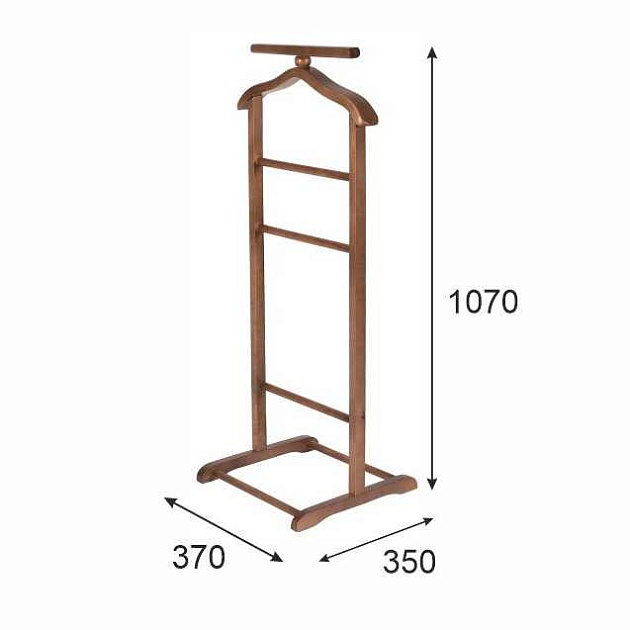 Напольная вешалка Мебелик В 6Н 002328 Фото № 3