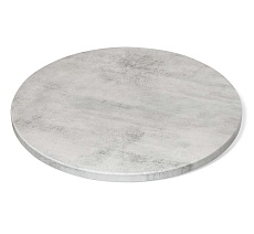 Кухонный стол Sheffilton SHT-TU14/80 МДФ белый муар/бетон светлый 6328796108 3