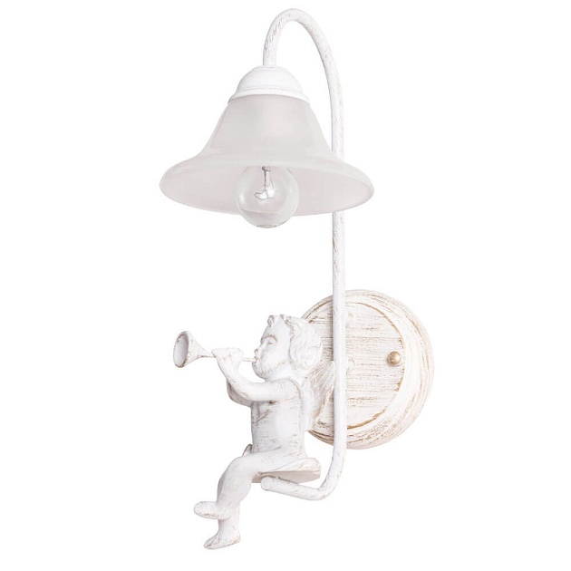 Бра Arte Lamp Amur A1133AP-1WG изображение 1 Бра Arte Lamp Amur A1133AP-1WG Фото № 1