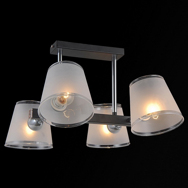 Потолочная люстра Illumico IL9631-4CSQ-79 BK Фото № 1
