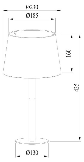 Настольная лампа Arte Lamp Connor A2102LT-1WH изображение 4 Настольная лампа Arte Lamp Connor A2102LT-1WH Фото № 4