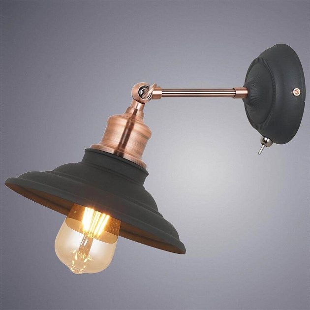 Спот Arte Lamp A5067AP-1BK Фото № 3