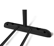 Гардеробная вешалка Sheffilton SHT-WR4340 черный/черный муар/хром лак 4073852101 1