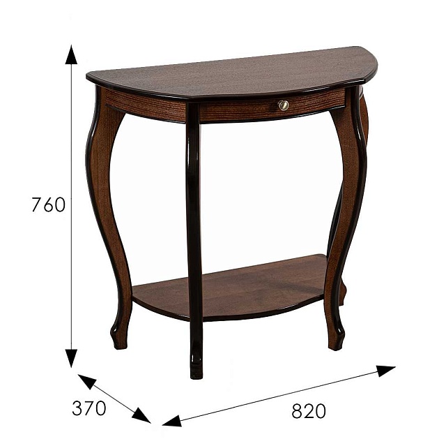 Консоль Мебелик Элегант Л 008528 изображение 3 Консоль Мебелик Элегант Л 008528 Фото № 3