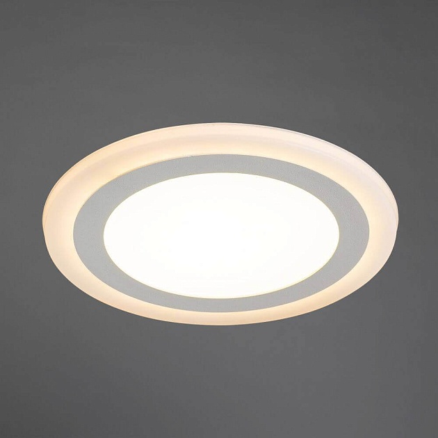 Встраиваемый светодиодный светильник Arte Lamp Rigel A7616PL-2WH Фото № 3