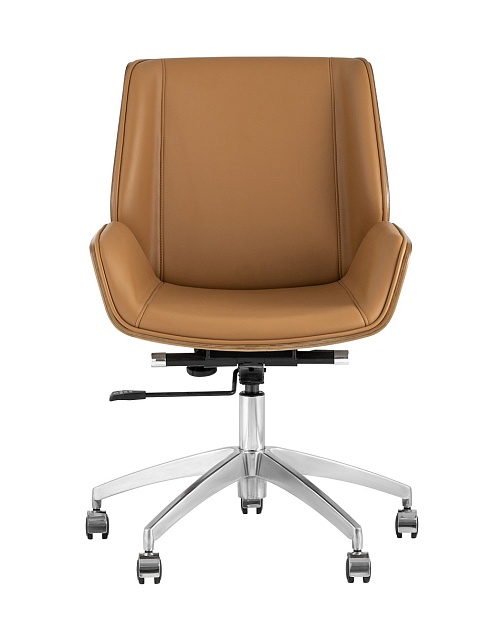 Кресло руководителя TopChairs Crown коричневое B1707 270-09 Фото № 3