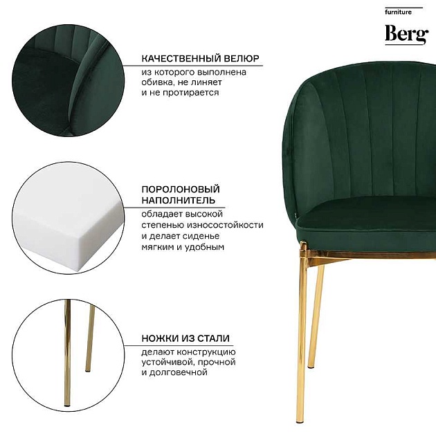 Кухонный стул Bergenson Bjorn Coral BEAR-CO10888 Фото № 3