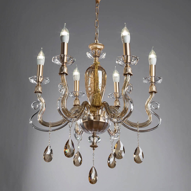 Подвесная люстра Divinare Carl 5124/07 LM-6 Фото № 3
