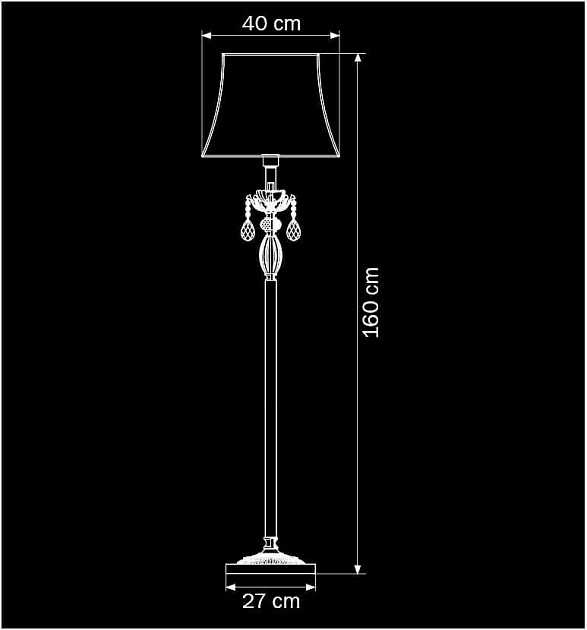 Торшер Osgona Fiocco 701711 изображение 3 Торшер Osgona Fiocco 701711 Фото № 3