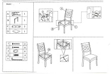 Кухонный стул Woodville Vale 1599 1