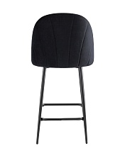 Полубарный стул Stool Group Логан велюр черный AV 413-H75-08(PP) 4